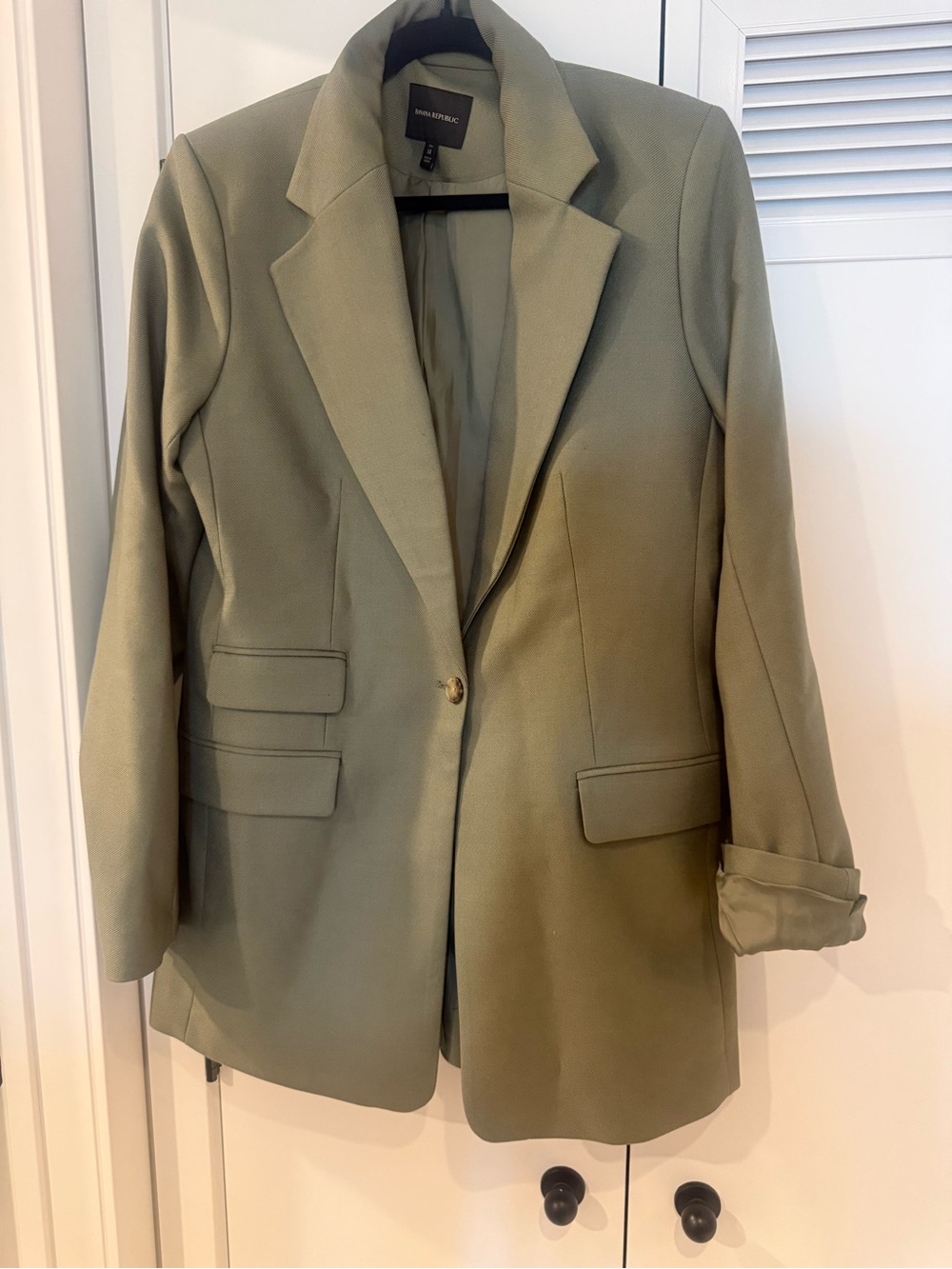 Banana Republic Olive Blazer Jacket
